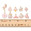 20Pcs 10 Styles Alloy Enamel Pendants ENAM-FP0002-55-2