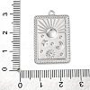 Anti-Tarnish 304 Stainless Steel Pendants STAS-K293-03P-3
