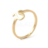Real 18K Gold Plated 304 Stainless Steel Adjustable Finger Ring RJEW-L115-01G-08-1