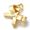 Rack Plating Brass Pendants KK-G500-12G-2