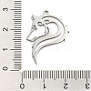 Non-Tarnish 304 Stainless Steel Pendants STAS-Q255-06P-3