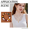 Natural & Synthetic Mixed Gemstone Beads G-NB0001-47-5
