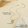 304 Stainless Steel Pendant Necklaces WG7F8A7-02-1