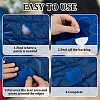 10Pcs 2 Colors Nylon Repair Patches AJEW-OC0013-95-3