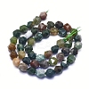 Natural Indian Agate Beads Strands G-L552O-07-8mm-3