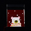 Christmas Theme Plastic Bakeware Bag ABAG-F007-04A-2