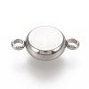 Tarnish Resistant 304 Stainless Steel Links Connectors Settings LS-STAS-K202-02A-P-2