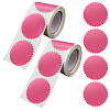 2 Rolls Paper Self-Adhesive Serrated Edge Awards Blank Stickers DIY-CP0012-59-1