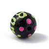 Opaque Painted Glass Beads LS-GLAA-B001-01C-3