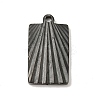Ion Plating(IP) 304 Stainless Steel Pendants STAS-D025-06B-01-1