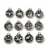 304 Stainless Steel Pendants STAS-L022-306AS-M-1