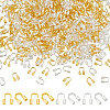 400Pcs 2 Colors Brass Wire Guardian and Protectors KK-LP0001-22-1