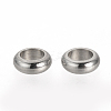 Non-Tarnish 201 Stainless Steel Spacer Beads LS-X-STAS-R071-34-2