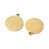 304 Stainless Steel Pendants STAS-R168-13G-2