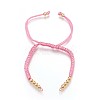 Nylon Cord Braided Bead Bracelets Making BJEW-F360-F01-1