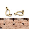 304 Stainless Steel Charms STAS-M327-02G-Q-3
