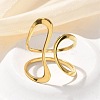 304 Stainless Steel Cuff Rings RJEW-C124-06A-G-3