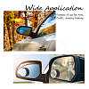2 Sets 2 Style Glass Rearview Mirror AJEW-CA0001-75-5