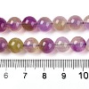 Dyed Natural White Jade Beads Strands G-T138-8mm-210-27-5