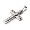 304 Stainless Steel Pendants STAS-F323-15P-2