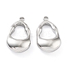 Non-Tarnish 201 Stainless Steel Pendants STAS-Z057-10P-1