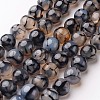 Natural Dragon Veins Agate Beads Strands X-G-D845-03-10mm-1