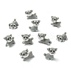 20Pcs 4 Styles Mini Resin Dog Ornaments RESI-CJ0004-85-8