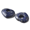 Natural Sodalite Hollow Pendants G-C167-06C-2