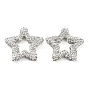 Star Shape Polymer Clay Rhinestone Beads CLAY-NH0001-06M-1