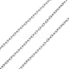 304 Stainless Steel Cable Chains CHS-M009-08P-02-1