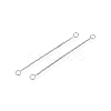 Anti-Tarnish Rhodium Plated 925 Sterling Silver Box Chain Links STER-N016-06P-1