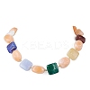 Square Acrylic Beaded Bracelets & Necklaces Sets SJEW-JS01346-3