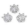 Non-Tarnish 201 Stainless Steel Pendants STAS-T044-282P-1