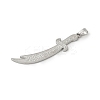 304 Stainless Steel Big Pendants LS-STAS-F326-20P-2