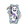 Hallowmas Ghost Enamel Lapel Pin Backs JEWB-K018-33D-EB-1