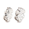 Brass Rhinestone Spacer Beads RB-A014-L7mm-01S-3