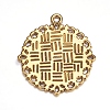 Zinc Alloy Pendant Settings for Cabochon & Rhinestone PALLOY-A15290-AG-FF-2