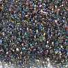 Electroplate Glass Chip Beads GLAA-WH0006-05A-1