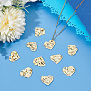 ARRICRAFT 20Pcs Brass Pendants KK-AR0003-48-4