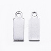 Tarnish Resistant 304 Stainless Steel Pendant End Piece STAS-E127-07P-2