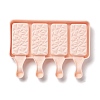Food Grade DIY Rectangle Ice-cream Silicone Molds DIY-D062-06C-4