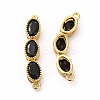 Rack Plating Eco-Friendly Brass Micro Pave Cubic Zirconia Pendants KK-K165-27G-02-2