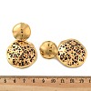 304 Stainless Steel Enamel Stud Earrings EJEW-Z084-15G-04-5