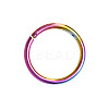 316L Surgical Stainless Steel Hoop Cartilage Earrings WGB51CA-17-2
