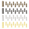 200Pcs 4 Colors Column Alloy Shoelace Buckle Connectors FIND-SP0004-68B-1
