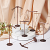 Fingerinspire 2 Sets 2 Style Iron Earring Display Stand EDIS-FG0001-40-6