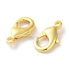 Rack Plating Brass Lobster Claw Clasps KK-F090-27G-03-2
