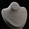 2MM 304 Stainless Steel Cable Chain Necklaces for Men Women NJEW-G160-05G-01-3