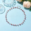 Synthetic Cherry Quartz Glass Necklaces for Women NJEW-JN04739-01-2