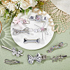 Zinc Alloy & Iron Alligator Hair Clips PHAR-SP0001-04B-3